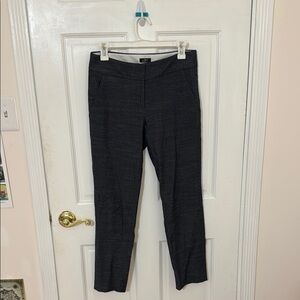 LOFT Dark Gray Pixie Cut Professional Pants